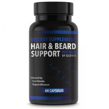 Glovis Hair & Beard Support For Men 60 kapsułek